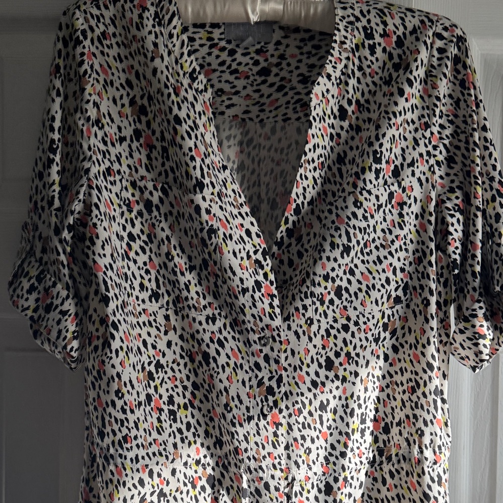Pure Collection Multicolor Printed Blouse